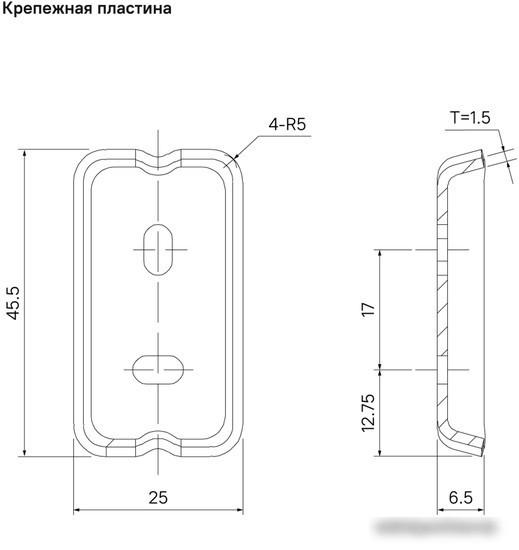 Крючок для ванны IDDIS Slide SLIWT10i41