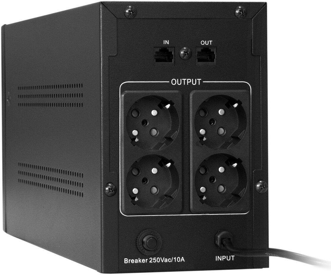 Источник бесперебойного питания ExeGate SpecialPro UNB-2000.LED.AVR.4SH.RJ
