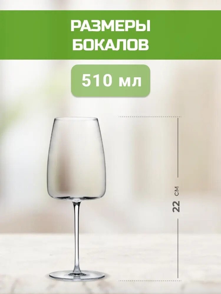Набор бокалов для вина Rona Lord 51 7023/510