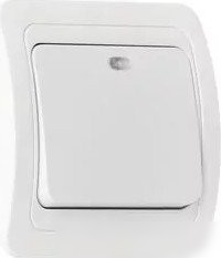 Выключатель SmartBuy SBE-02w-10-SW1-1