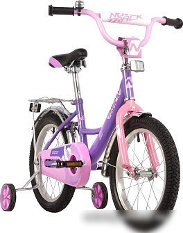 Детский велосипед Novatrack Vector 16 2022 163VECTOR.LC22 (фиолетовый)