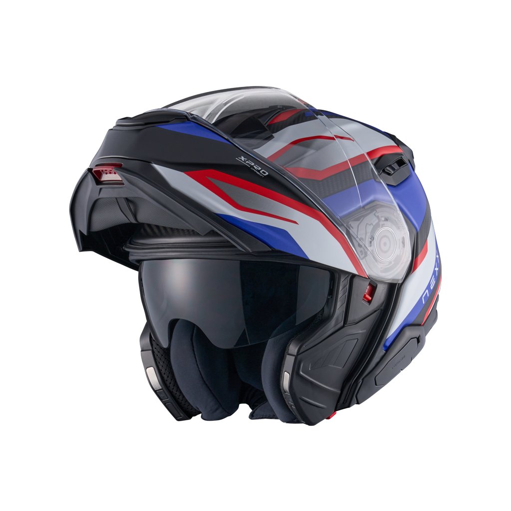 Мотошлем Nexx Helmets X.Lifetour Pro Mile (M, синий/красный)