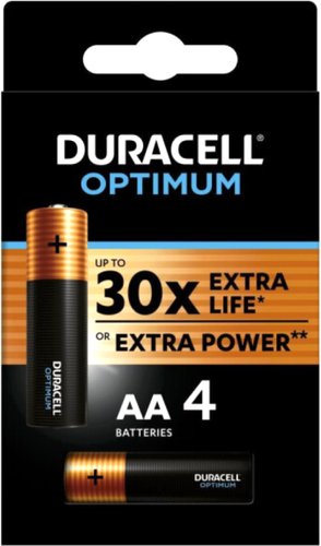 Батарейка DURACELL Optimum LR06/MX2400/4BL (4 шт)