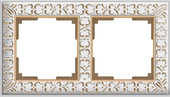 Рамка Werkel Antik WL07-Frame-02 (белое золото)