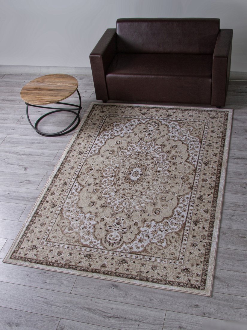 Ковер для жилой комнаты Merinos Iris МР21-STAN-CREAM (2х3)