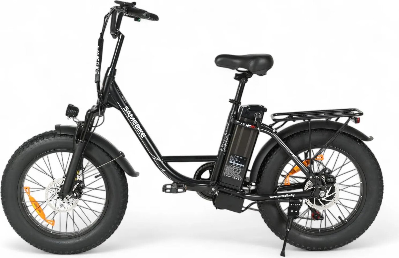 Электровелосипед SameBike FX-500 (черный)