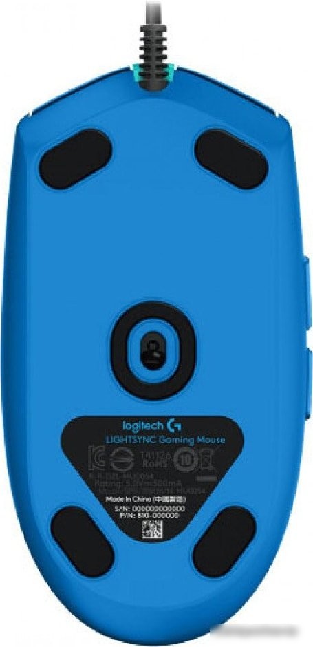 Игровая мышь Logitech G102 Lightsync (синий)