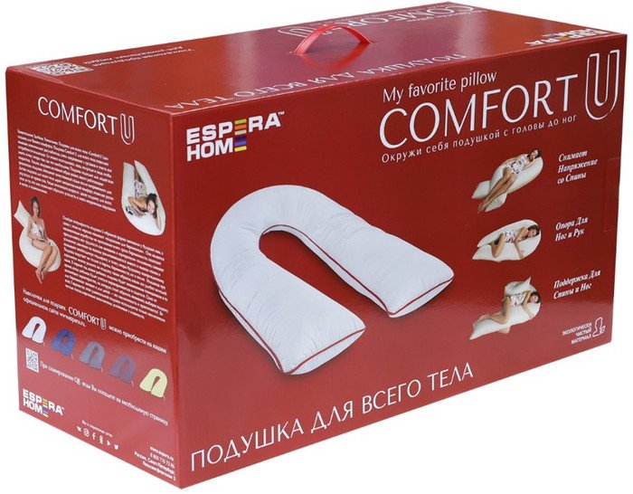 Спальная подушка Espera Home Comfort-u Standart ЕС-2033