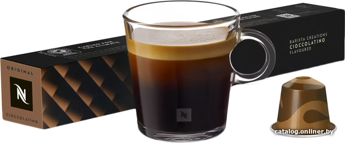 Кофе в капсулах Nespresso Barista Creations Cioccolatino 10 шт Кофе в капсулах Nespresso Barista Creations Cioccolatino 10 шт