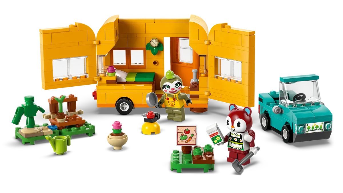 Конструктор LEGO Animal Crossing Садовый магазин на колесах Лейфа 77054