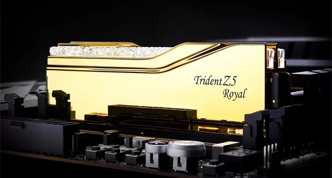 Оперативная память G.Skill Trident Z5 Royal Neo 2x32ГБ DDR5 6000 МГц F5-6400J3039G16GX2-TR5G