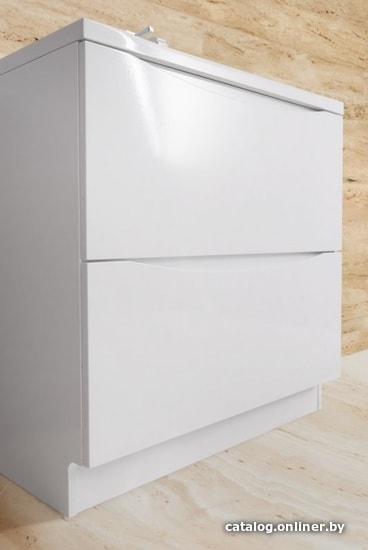 BelBagno Тумба под умывальник Marino-800-2C-PIA-BL-P (bianco lucido)