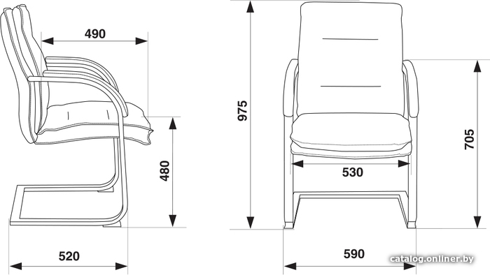 Кресло Бюрократ T-9927SL-LOW-V/IVORY (слоновая кость)