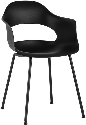 Стул с подлокотниками Stool Group Lady (черный)