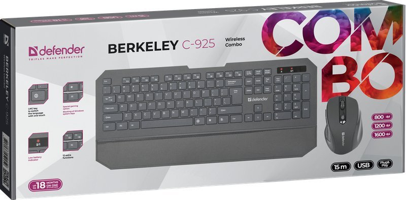 Офисный набор Defender Berkeley C-925 Nano