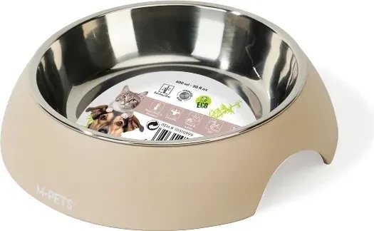 Миска M-PETS Eco Bamboo 10510799 (бежевый)