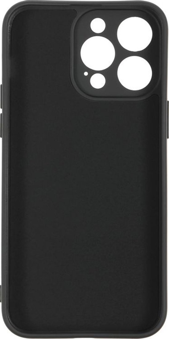 Чехол для телефона BoraSCO Microfiber Case для Apple iPhone 15 Pro Max 72425 (черный)