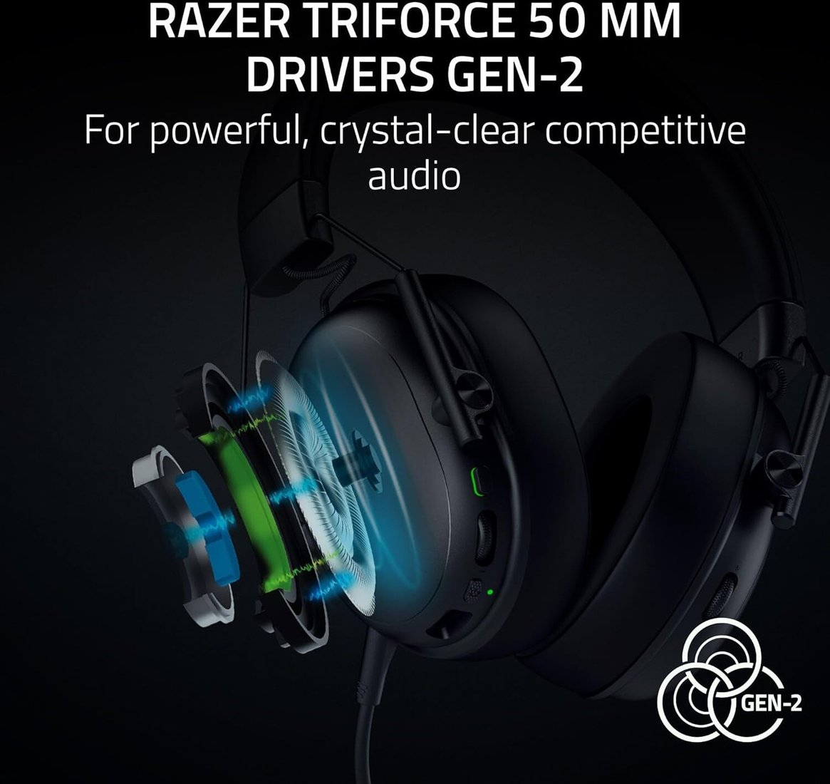Наушники Razer BlackShark V3 X HyperSpeed