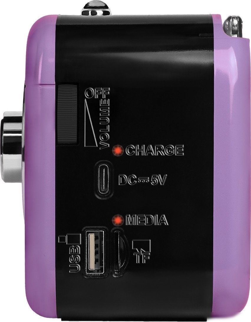 Радиоприемник Ritmix RPR-033 (лавандовый)
