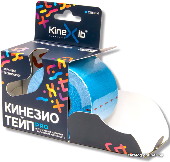 Тейп Kinexib Pro 5 см x 5 м (синий) Тейп Kinexib Pro 5 см x 5 м (синий)