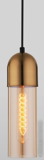 Подвесная люстра Евросвет Airon 50180/1 (янтарный)