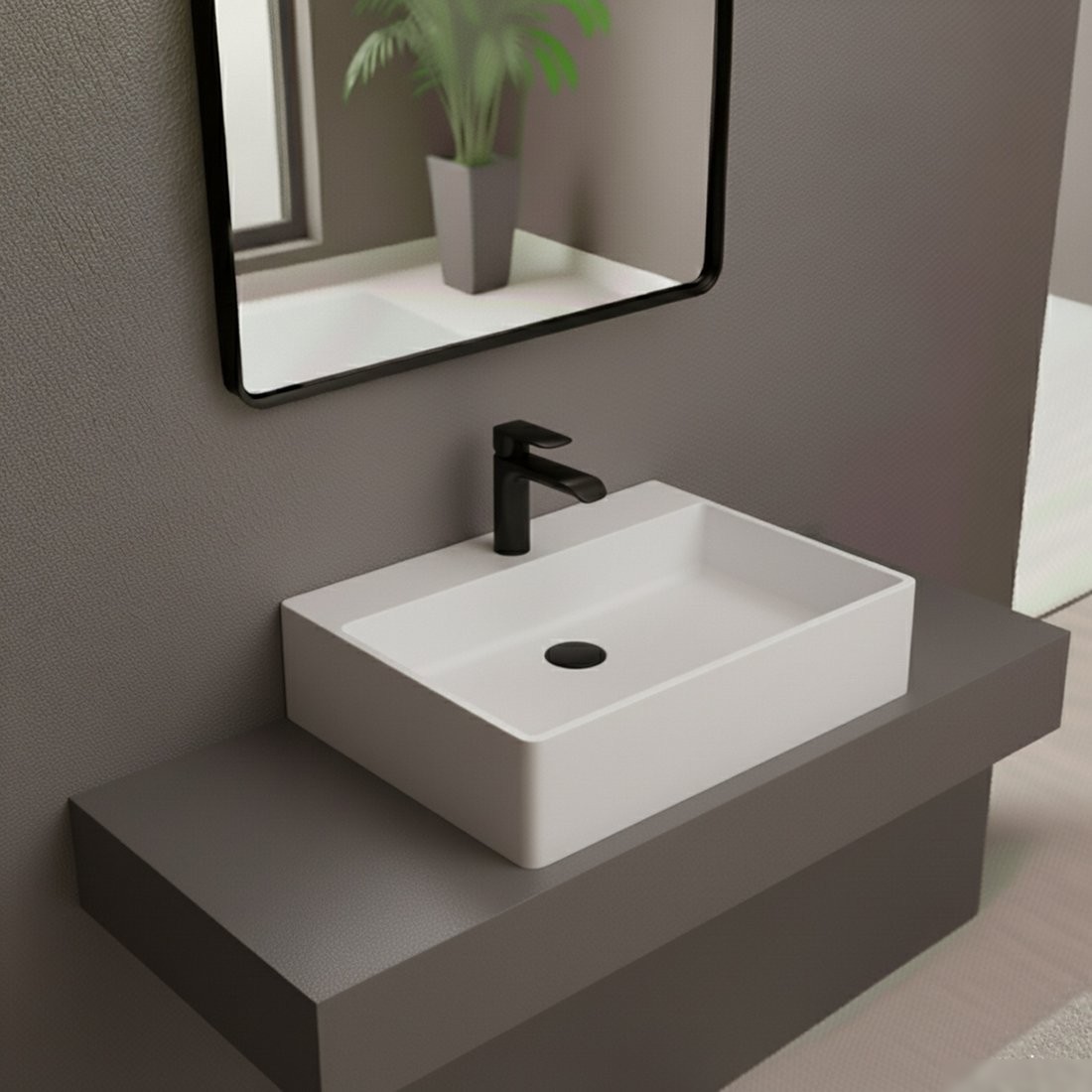 Умывальник Lauter Silenta 21S551PW (Pure White)