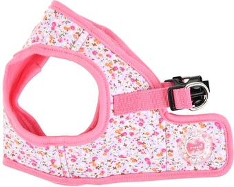 Шлейка-жилетка Puppia Wildflower PAUA-HB1826-PK-M (розовый)