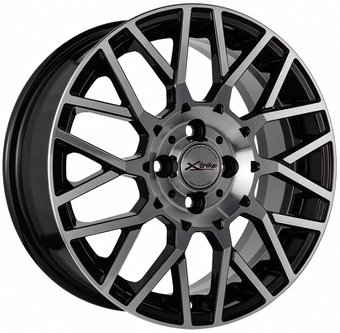 Литые диски X'trike X-132 15x6" 4x100мм DIA 60.1мм ET 46мм BK/FP