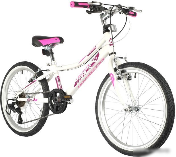 Детский велосипед Novatrack Alice 6.V 2021 20SH6V.ALICE.WT21 (белый)