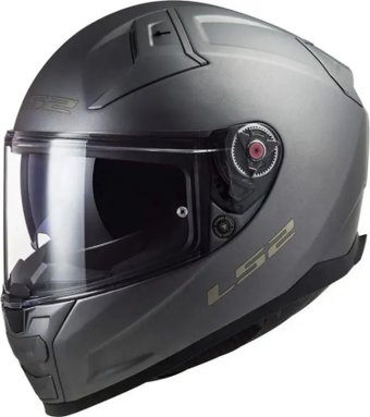 Мотошлем LS2 FF811 Vector II Solid (2XL, матовый титан)
