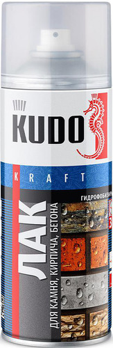 Лак Kudo KU-9007 гидрофобизирующий для кирпича, бетона, камня 0.52 л
