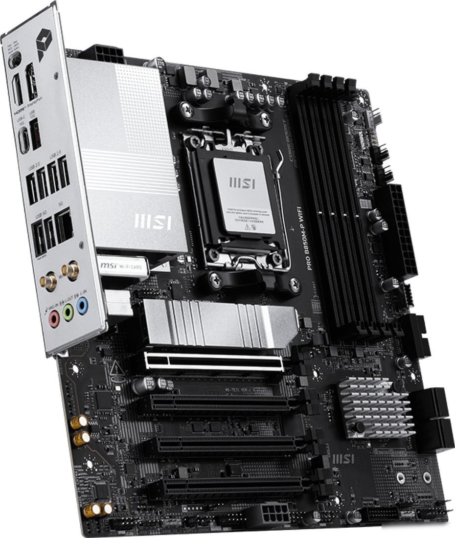 Материнская плата MSI Pro B850M-P WiFi