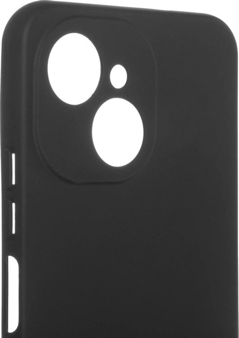 Чехол для телефона BoraSCO Silicone Case для Tecno Spark 40C 75396 (черный)