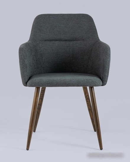 Стул с подлокотниками Stool Group Кинг (серый)