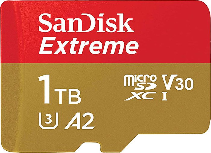 Карта памяти SanDisk Extreme microSDXC SDSQXAV-1T00-GN6MA 1TB