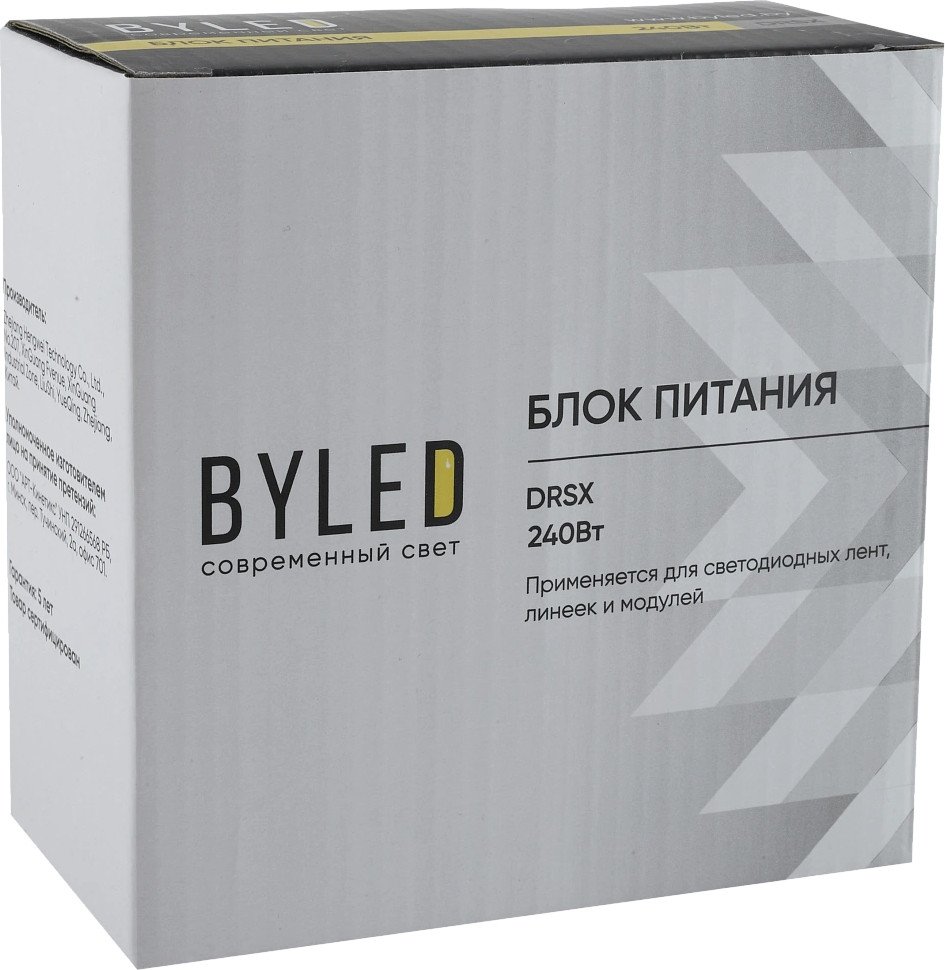 Блок питания Byled DRSX-240-24