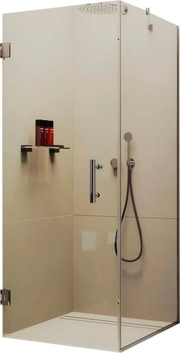 Душевой уголок MaybahGlass MGY-1304-4 (бесцветное стекло/хром глянцевый)