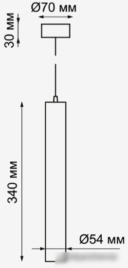 Подвесная люстра Novotech Pipe 370622