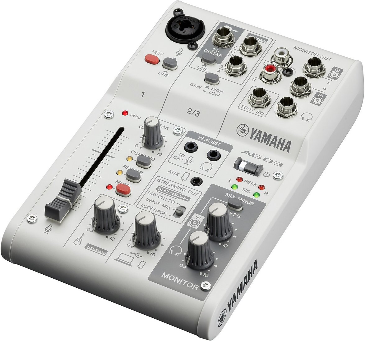 Микшерный пульт Yamaha AG03MK2 (белый)