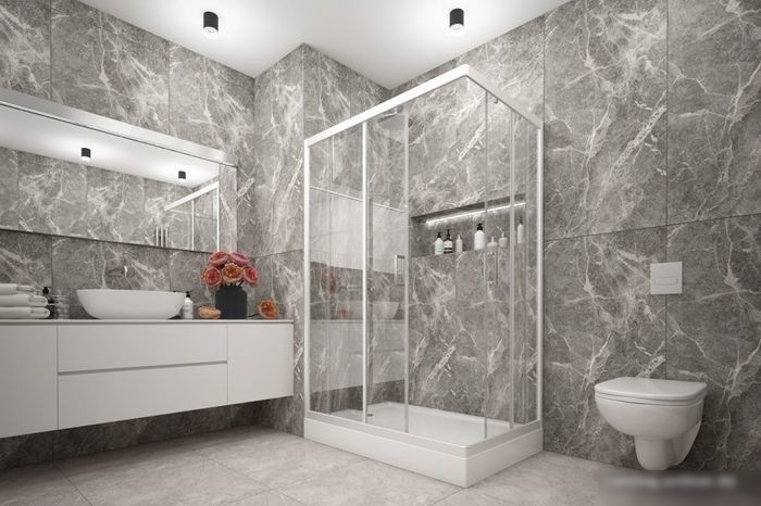 Душевой уголок Метакам Universal Pro 120x80 KKS_014547 (прозрачное стекло)
