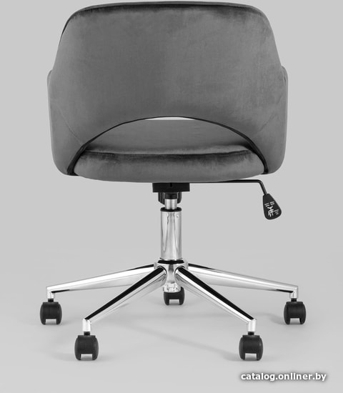 Кресло Stool Group Кларк велюр (серый)