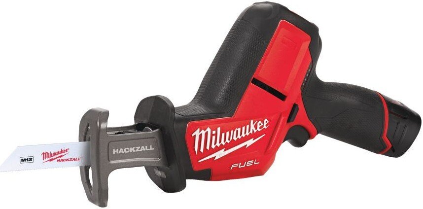 Сабельная пила Milwaukee M12 CHZ-402C 4933500571 (с 2-мя АКБ, кейс)