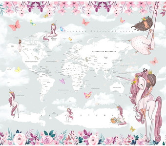 Виниловые обои Citydecor Princess 10 300x260