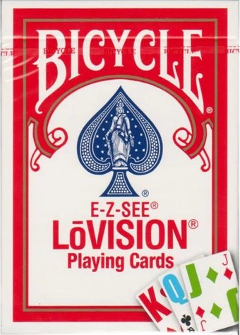 Игральные карты Bicycle Lovision Red 1001017-r