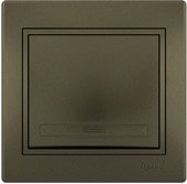 Выключатель Lezard Mira 701-3131-100 (светло-коричневый)