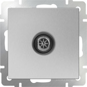 Розетка телевизионная Werkel WL06-TV-2W (серебряный)