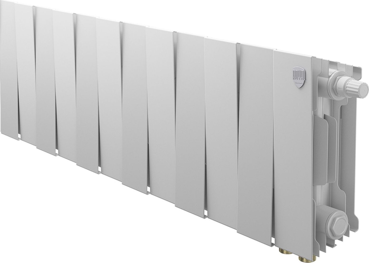 Биметаллический радиатор Royal Thermo PianoForte 200 Белый VR80 - 12 секций