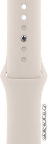 Умные часы Apple Watch SE 2 40 мм (алюминиевый корпус, звездный свет/звездный свет, спортивный силиконовый ремешок M/L)