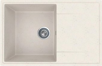 Кухонная мойка Mixline ML-GMU07 556733 (белый камень)