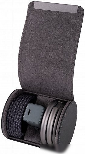 Беспроводное зарядное Magssory Disc Signature Edition 3 в 1 для Apple WCH033 (темно-серый)